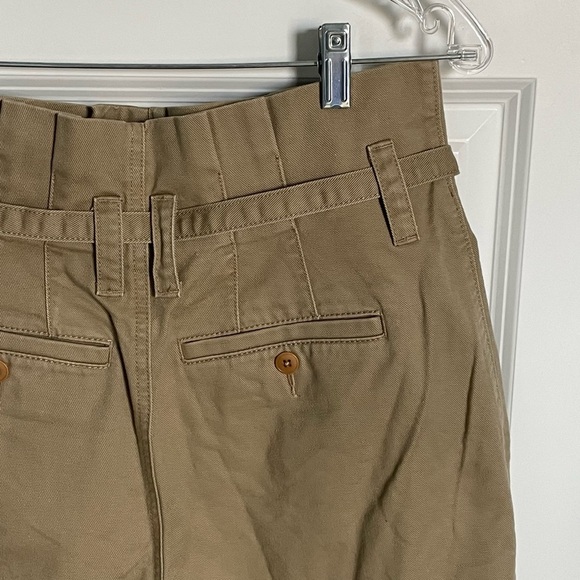 New! Madewell Paperbag Trench Trousers in (Re)generative Chino 35184 - Picture 11 of 16